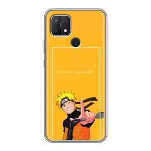 Анимешный чехол для OPPO A15s (Аниме Наруто)