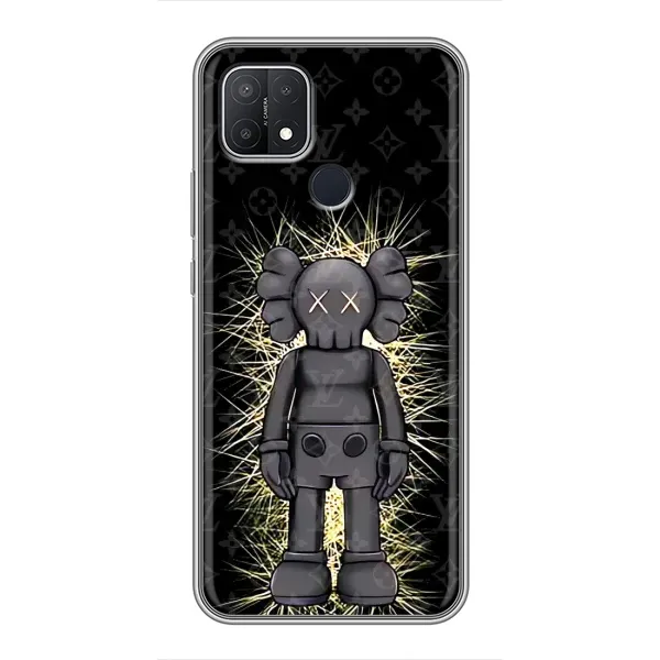 Чехол с принтом «Bearbrick LV» для OPPO A15s