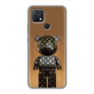 Чехлы для OPPO A15s - Bearbrick Louis Vuitton (PREMIUMPrint)