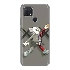 Чехлы для OPPO A15s - Bearbrick Louis Vuitton (PREMIUMPrint) (Беарбрик Джордан)