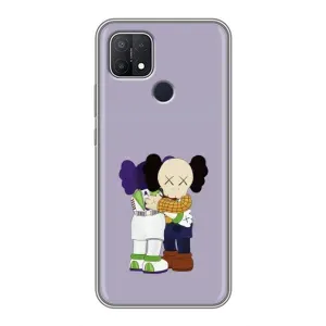 Чехлы для OPPO A15s - Bearbrick Louis Vuitton (PREMIUMPrint) (Дружба Беарбрик)