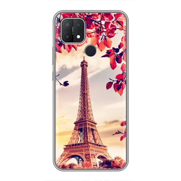 Чехол с принтом «Эйфелева Башня» для OPPO A15s Чехол с принтом «Эйфелева Башня» для OPPO A15s