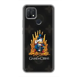 Чехлы для OPPO A15s - Скрудж МакДак Louis Vuitton (PREMIUMPrint) (Король денег)