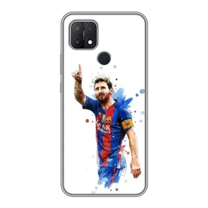 Чехлы Месси для OPPO A15s (AlphaPrint) (Лео Месси)