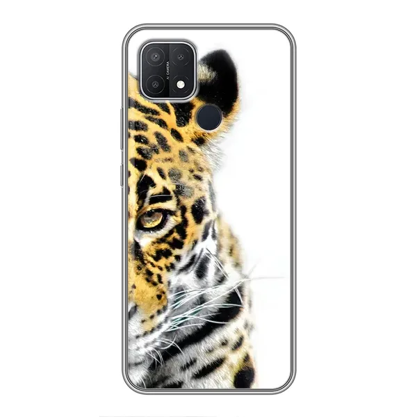 Чехол с принтом «Леопард» для OPPO A15s