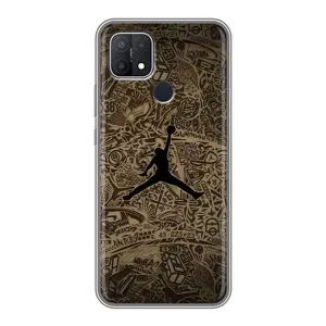 Чехлы для OPPO A15s - с картинкой JORDAN (AlphaPrint)