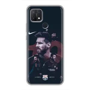 Чехлы Месси для OPPO A15s (AlphaPrint) (Месси 10)