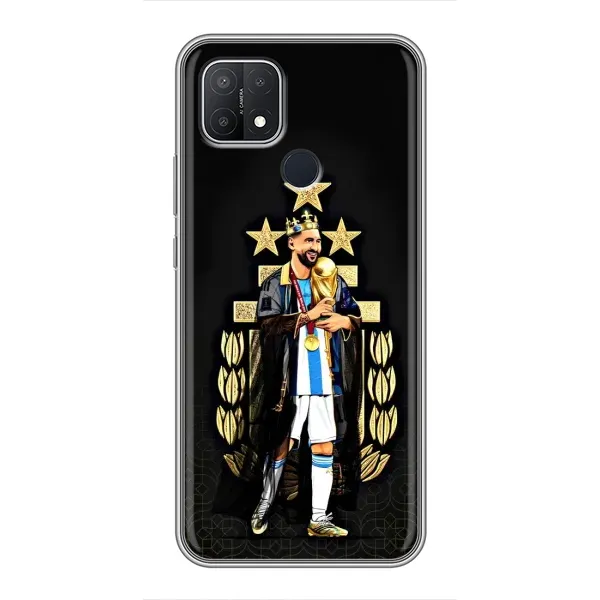 Чехол с принтом «Месси Король» для OPPO A15s Чехол с принтом «Месси Король» для OPPO A15s