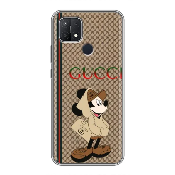 Чехол с принтом «Mickey GUCCI» для OPPO A15s Чехол с принтом «Mickey GUCCI» для OPPO A15s