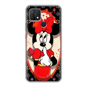 Чехол Disney Mouse OPPO A15s (PREMIUMPrint) (Минни Маус ЛВ)