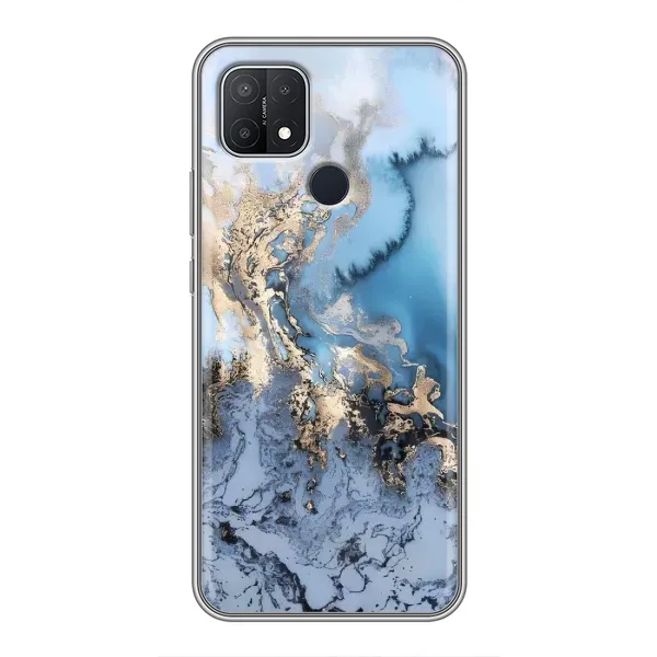 Чехол с принтом «Нежный мрамор» для OPPO A15s Чехол с принтом «Нежный мрамор» для OPPO A15s