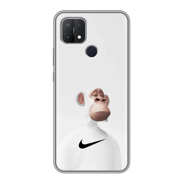 Чехол с принтом «обезьяна NFT Nike» для OPPO A15s