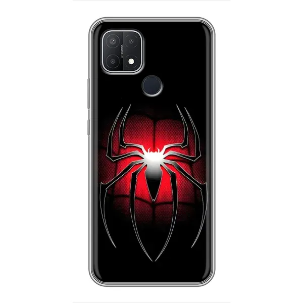 Чехол с принтом «Паук марвел» для OPPO A15s