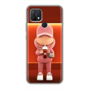 Крутые Чехлы Луи Виттон для OPPO A15s (AlphaPrint) (С Кофе)