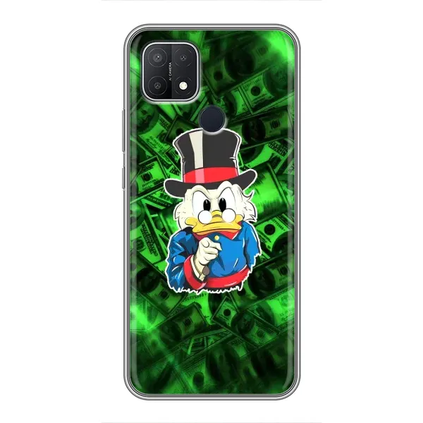 Чехол с принтом «Скрудж МакДак» для OPPO A15s