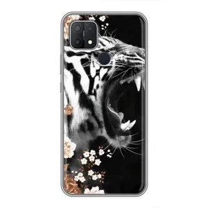 Чехлы с картинками животных OPPO A15s (Стильный ТИГР)