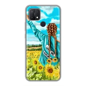Чехол для Патриота Украины OPPO A15s - (AlphaPrint)