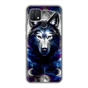 Защитные чехлы для Оппо А15с (AlphaPrint) (ХИТ продаж) ВОЛК (Волк)