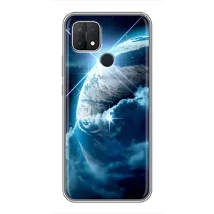 Космические Чехлы для Оппо А15с (VPrint) (Земля с космоса)