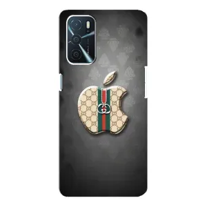 Чехлы ГУЧЧИ для Оппо А16 (AlphaPrint) (Apple gucci)