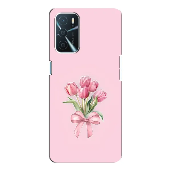 Чехол с принтом «Букет цветов» для OPPO A16