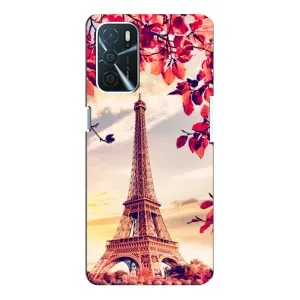 Чохол Ейфелева Вежа Oppo A16 - (AlphaPrint) (Ейфелева Вежа)