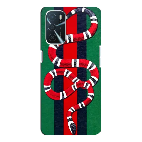 Чехол с принтом «Gucci змия» для OPPO A16 Чехол с принтом «Gucci змия» для OPPO A16