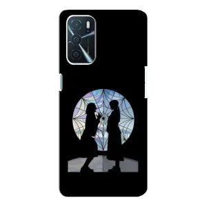 Чохли Венсдей на Oppo A16 Уенсдей (AlphaPrint) (кімната Венздей)
