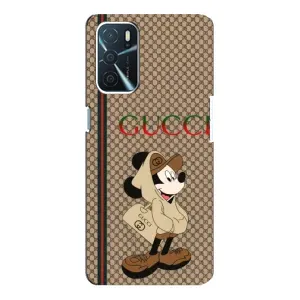 Чехлы ГУЧЧИ для Оппо А16 (AlphaPrint) (Mickey GUCCI)