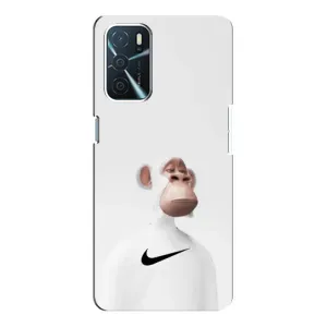 Чехлы с Обезьянами NFT для Oppo A16 (AlphaPrint) (обезьяна NFT Nike)