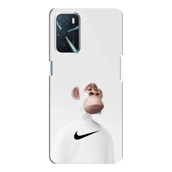 Чехол с принтом «обезьяна NFT Nike» для OPPO A16