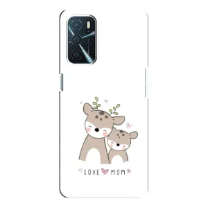Чохли для мами на Oppo A16 (Оленята мама і малюк)