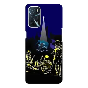 Різдвяні, Святкові Чохли для OPPO A16 (Різдво в Україні)