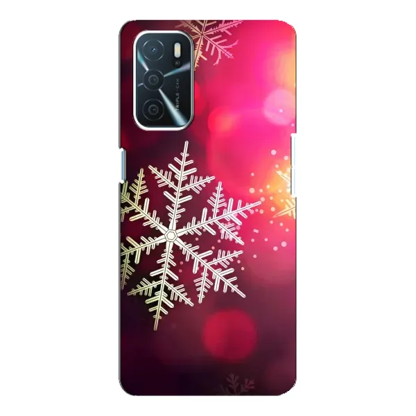 Чехол с принтом «Снежинка» для OPPO A16 Чехол с принтом «Снежинка» для OPPO A16