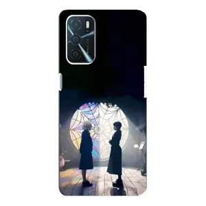 Чохли Венсдей на Oppo A16 Уенсдей (AlphaPrint) (Венздей та Інід)
