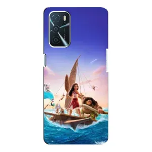 Чохол з мультфільмом Ваяна Oppo A16 (Команда Ваяна Мауї)