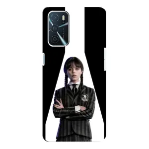 Чохли Венсдей на Oppo A16 Уенсдей (AlphaPrint) (W-Wednesday)
