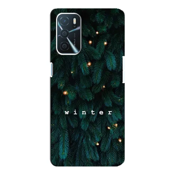 Чехол с принтом «Winter» для OPPO A16