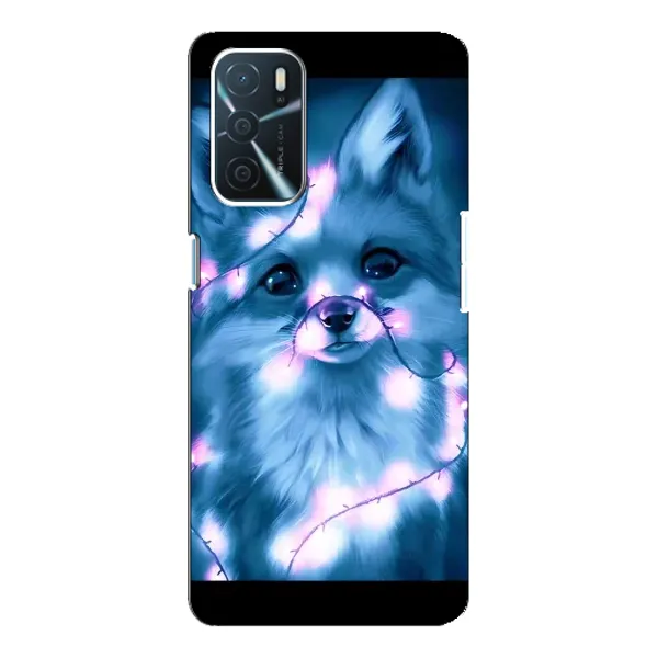 Чехол с принтом «Яркая лисичка» для OPPO A16