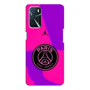 Чохли PSG для Oppo A16 (AlphaPrint) (яскравий ПСЖ)