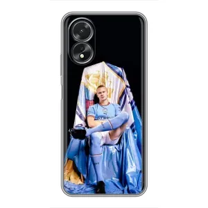 Чехлы с футболистом Ерлинг Холанд для Oppo A17 (AlphaPrint) (футболист Холанн)