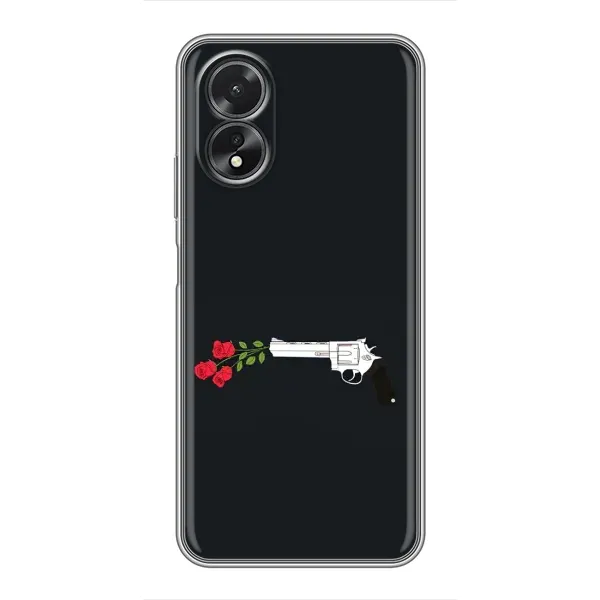 Чохол з принтом «Неочікувані квіти» для OPPO A17