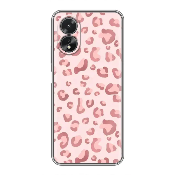 Чехол с принтом «Розовый леопард» для OPPO A17 Чехол с принтом «Розовый леопард» для OPPO A17