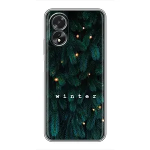 Новогодние, Праздничные Чехлы для Oppo A17 - 2024 год (Winter)