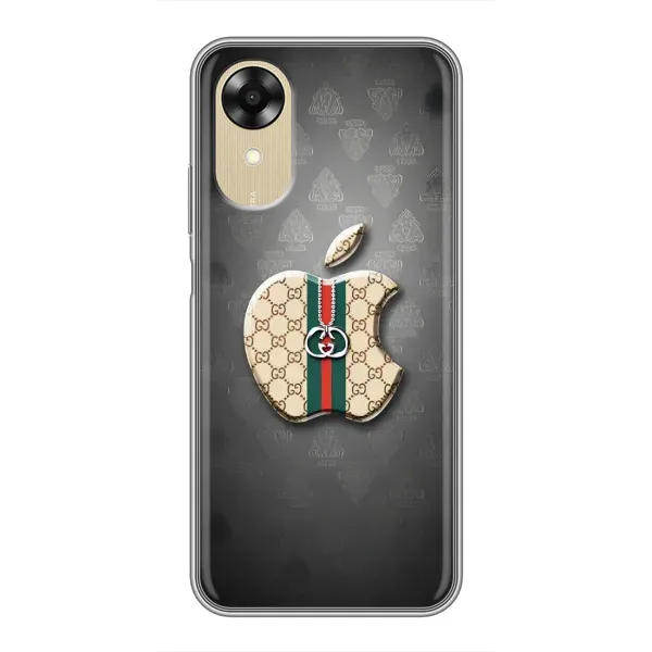 Чехол с принтом «Apple gucci» для OPPO A17k Чехол с принтом «Apple gucci» для OPPO A17k