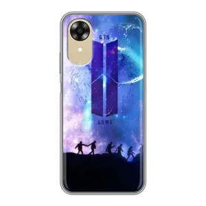 Чехлы BTS для Oppo A17k (AlphaPrint) (Army BTS)