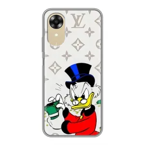 Чехлы для Oppo A17k - Скрудж МакДак Louis Vuitton (PREMIUMPrint) (Баксы Скрудж)