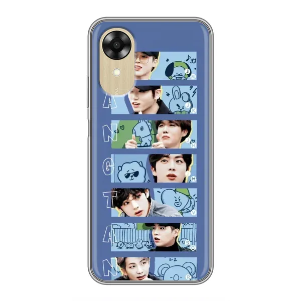 Чехол с принтом «Bangtan» для OPPO A17k