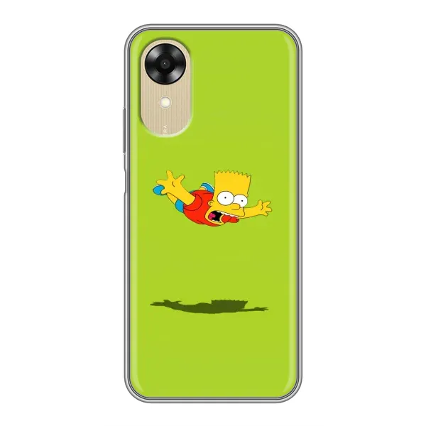 Чохол з принтом «Барт Сімпсон» для OPPO A17k
