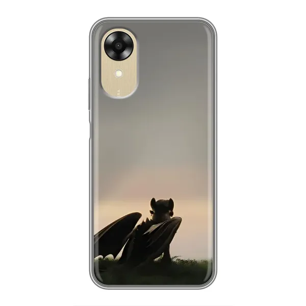 Чехол с принтом «Беззубик» для OPPO A17k